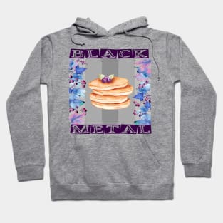 IRONIC BLACK METAL - PANCAKES AND BLUEBERRIES Hoodie